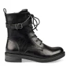 Bottines NOIR Fille Motif Uni