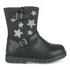 Bottines NOIR Fille Motif Etoiles Fermeture éclair