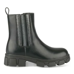 Bottines NOIR Fille Motif Paillettes Fermeture éclair