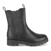 Bottines NOIR Fille Motif Iridescent Fermeture éclair