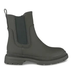 Bottines NOIR Fille Motif Uni Fermeture éclair