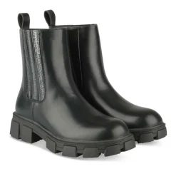 Bottines NOIR Fille Motif Paillettes Fermeture éclair