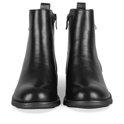 Bottines NOIR Fille Motif Paillettes A Enfiler