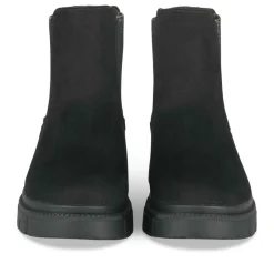 Bottines NOIR Fille Motif Uni A Enfiler