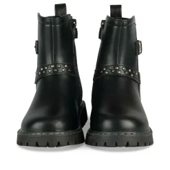 Bottines NOIR Fille Motif Paillettes Fermeture éclair