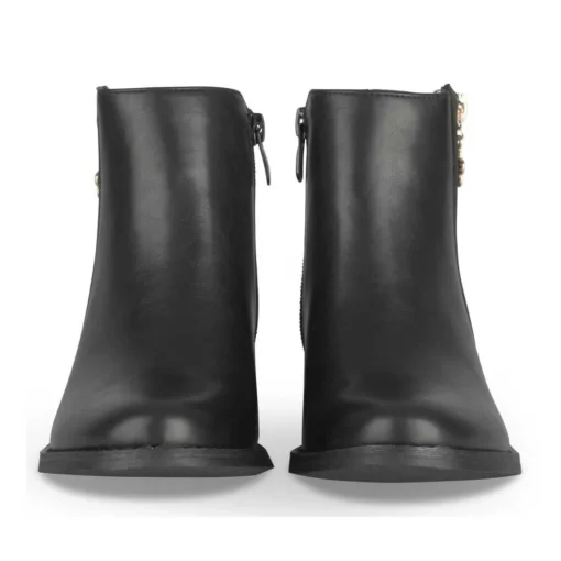 Bottines NOIR Fille Motif Clouté Fermeture éclair