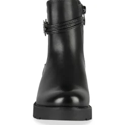 Bottines NOIR Fille Motif Uni Fermeture éclair