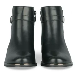 Bottines NOIR Fille Motif Uni Fermeture éclair