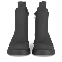 Bottines NOIR Fille Motif Uni Fermeture éclair