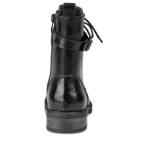 Bottines NOIR Fille Motif Uni