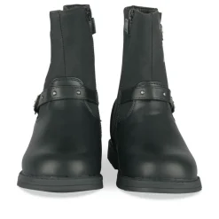 Bottines NOIR Fille Motif Etoiles Fermeture éclair