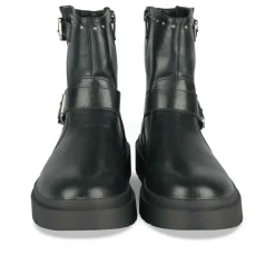 Bottines NOIR Fille Motif Clouté Fermeture éclair
