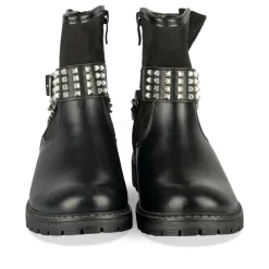 Bottines NOIR Fille Motif Chaîne Fermeture éclair