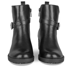 Bottines NOIR Fille Motif Clouté Fermeture éclair