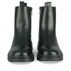 Bottines NOIR Fille Motif Uni Fermeture éclair