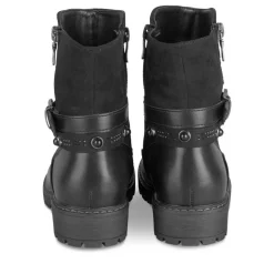 Bottines NOIR Fille Motif Perle Fermeture éclair
