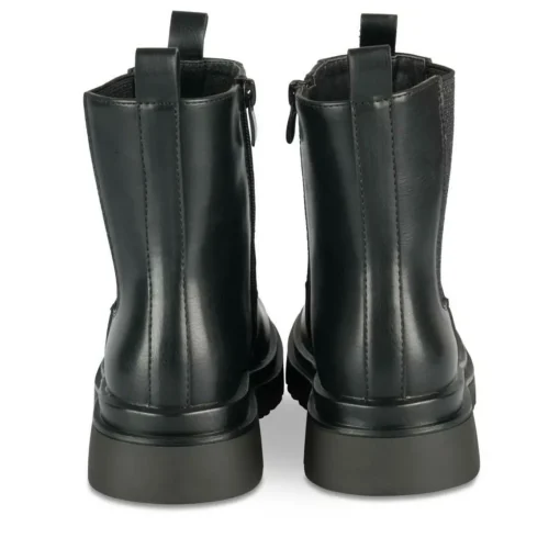 Bottines NOIR Fille Motif Paillettes Fermeture éclair
