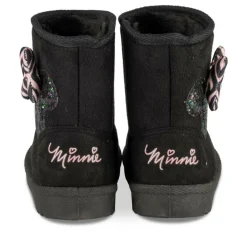 Bottines NOIR Fille Motif Paillettes A Enfiler