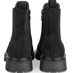 Bottines NOIR Fille Motif Uni Fermeture éclair