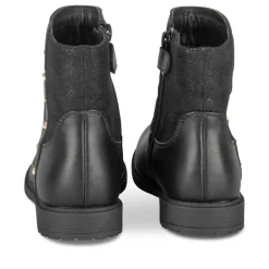 Bottines NOIR Fille Motif Clouté Fermeture éclair