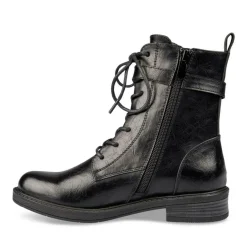 Bottines NOIR Fille Motif Uni