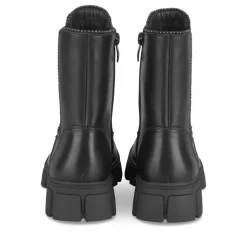 Bottines NOIR Fille Motif Clouté Fermeture éclair