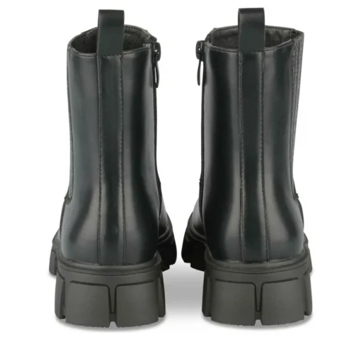 Bottines NOIR Fille Motif Paillettes Fermeture éclair
