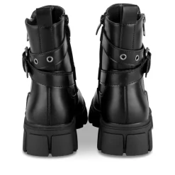 Bottines NOIR Fille Motif Clouté Fermeture éclair