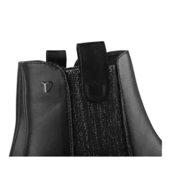Bottines NOIR Fille Motif Uni Fermeture éclair