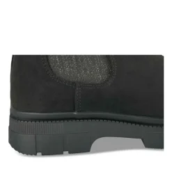 Bottines NOIR Fille Motif Uni A Enfiler