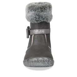 Bottines NOIR Fille Motif Uni