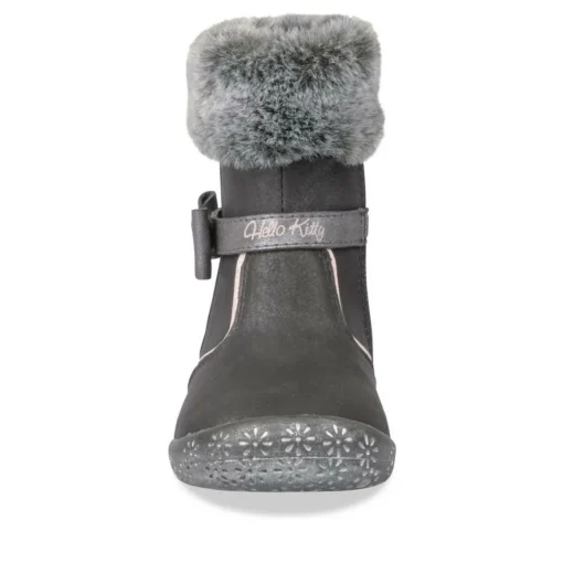 Bottines NOIR Fille Motif Uni