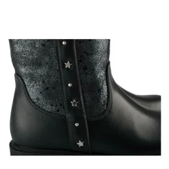 Bottines NOIR Fille Motif Iridescent Fermeture éclair