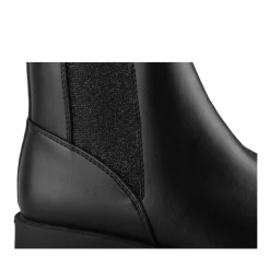 Bottines NOIR Fille Motif Paillettes Fermeture éclair