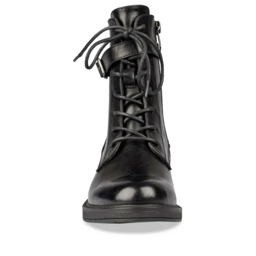 Bottines NOIR Fille Motif Uni
