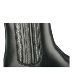 Bottines NOIR Fille Motif Uni Fermeture éclair
