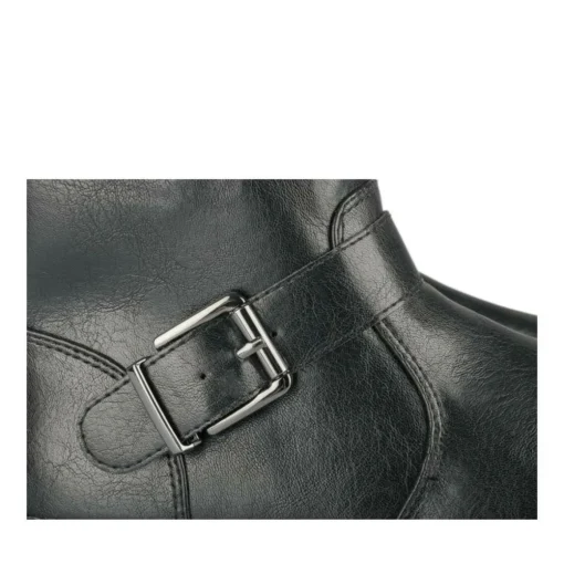 Bottines NOIR Fille Motif Clouté Fermeture éclair