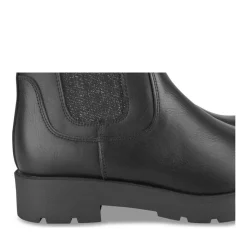 Bottines NOIR Fille Motif Iridescent Fermeture éclair