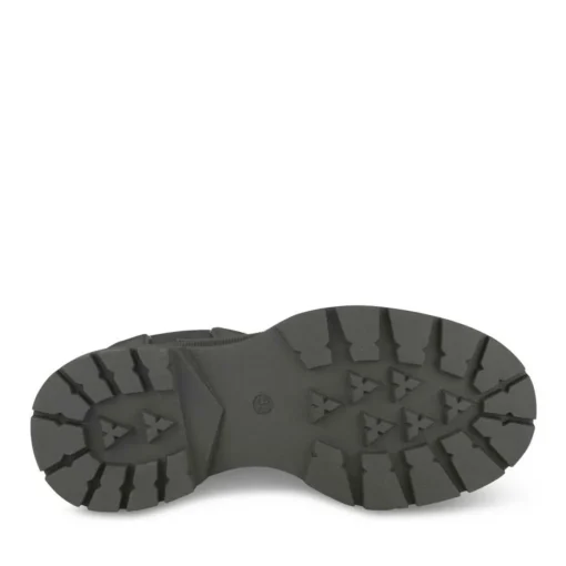 Bottines NOIR Fille Motif Uni Fermeture éclair