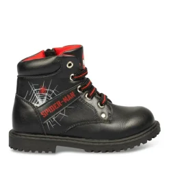 Bottines NOIR Garçon Motif Uni Fermeture éclair