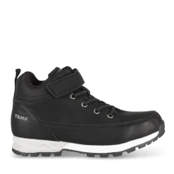 Bottines NOIR Garçon Motif Uni Scratch