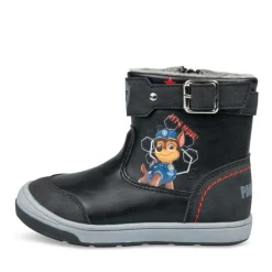 Bottines NOIR Garçon Motif Animal Fermeture éclair
