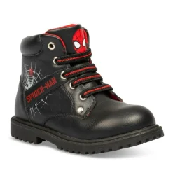 Bottines NOIR Garçon Motif Uni Fermeture éclair
