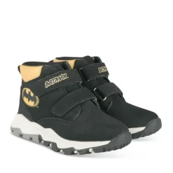 Bottines NOIR Garçon Motif Uni Scratch