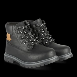Bottines NOIR Garçon Motif Uni A Enfiler