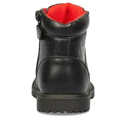 Bottines NOIR Garçon Motif Uni Fermeture éclair