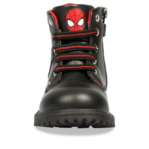 Bottines NOIR Garçon Motif Uni Fermeture éclair