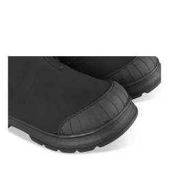 Bottines NOIR Garçon Motif Uni Fermeture éclair