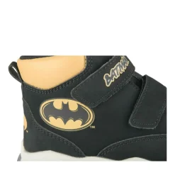 Bottines NOIR Garçon Motif Uni Scratch