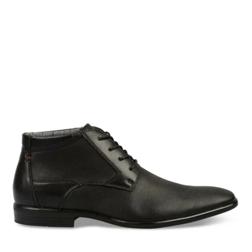 Bottines NOIR Homme Lacets